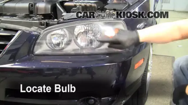 2005 Hyundai Elantra GLS 2.0L 4 Cyl. Sedan (4 Door) Lights Headlight (replace bulb)